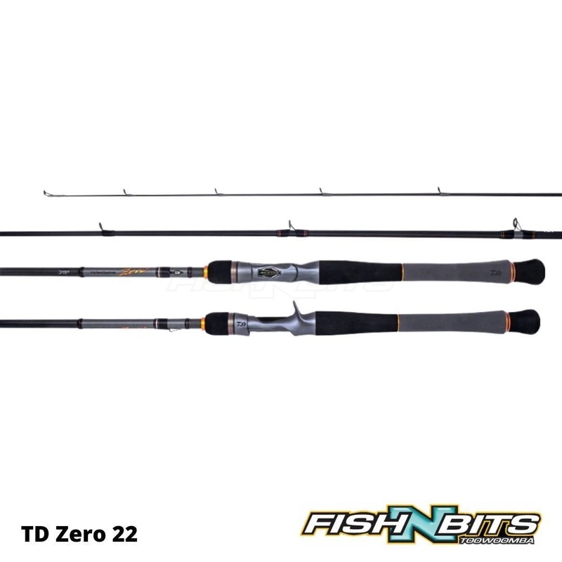 Daiwa – TD Zero 2022 Cast|722MFB – 7’2ft 4-8kg 2pc|6102LFB – 6’10ft 2-6kg 2pc|722MLXB 7ft 2 3-7kg 2piece