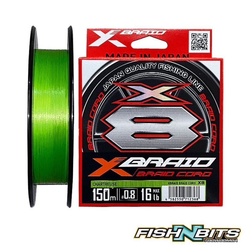 YGK – X-Braid Cord X8 150m|14lb|20lb|30lb|35lb|50lb|16lb