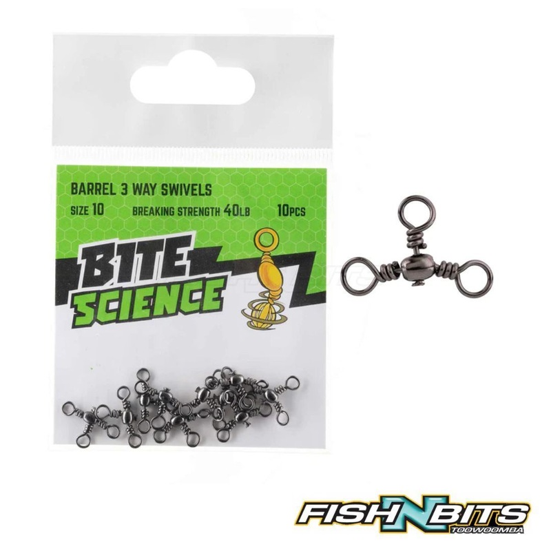 Bite Science – 3 Way Barrel Swivel
