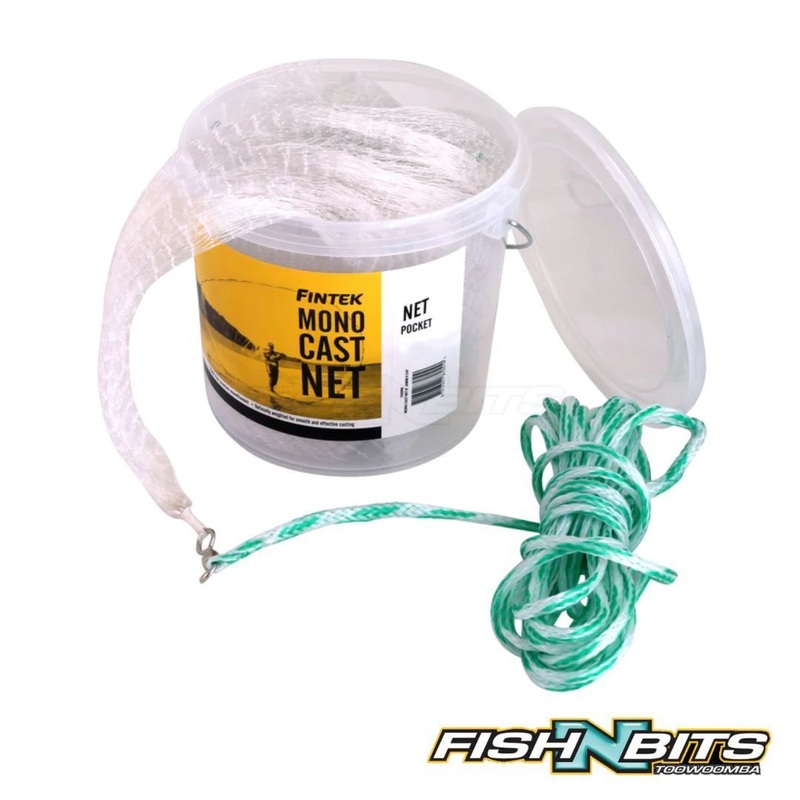 FinTek – Mono Cast Net 1”|8’NET 1” Mesh|10’NET 1”Mesh|9’NET 1”Mesh
