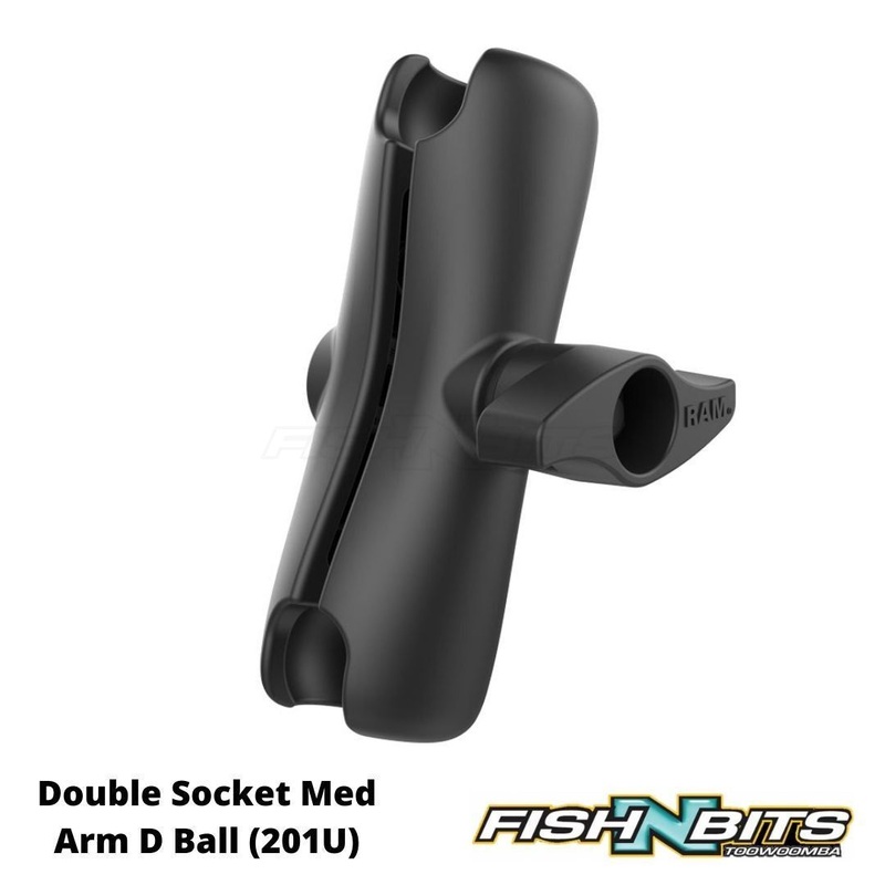 Ram – Double Socket Med Arm D Ball (201U)