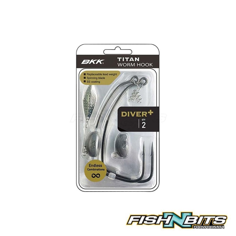 BKK – Titan diver plus worm hook