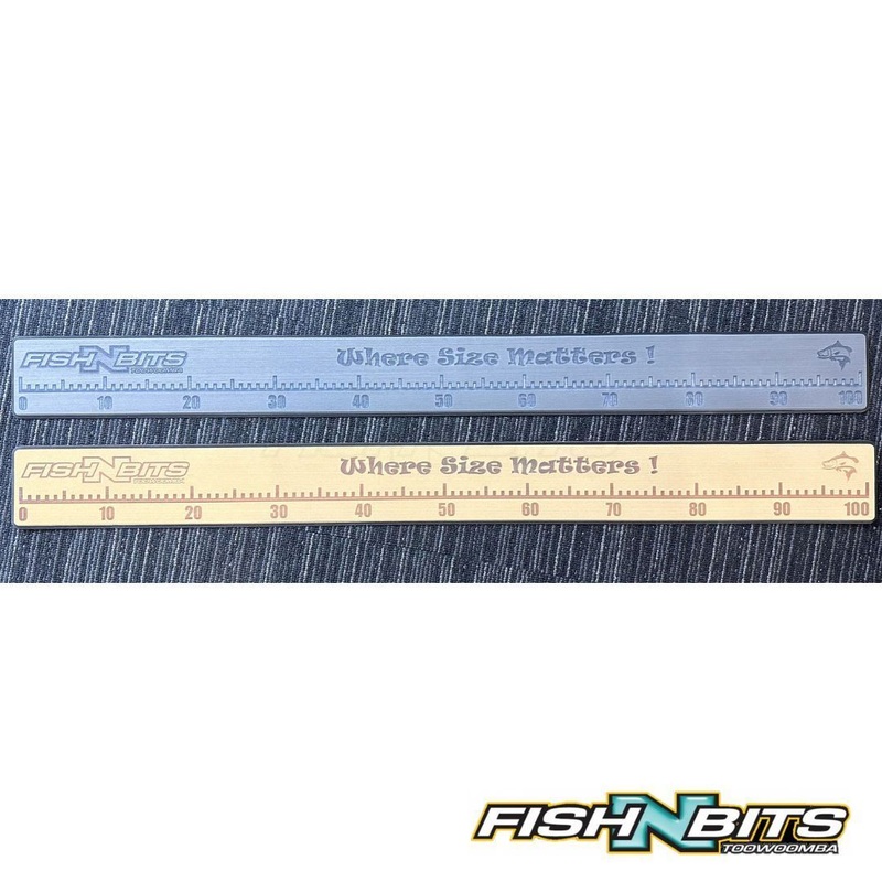 Fish N Bits – EVA Measure Mat|Tan|Grey