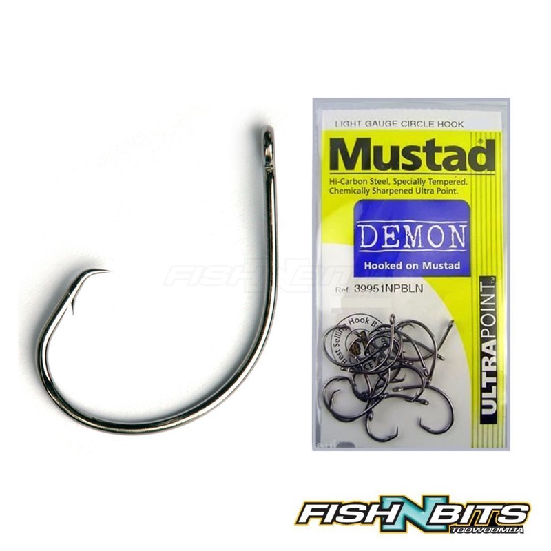 Mustad – Demon Hook|2/0|3/0|4/0|5/0|6/0|7/0|8/0|1/0