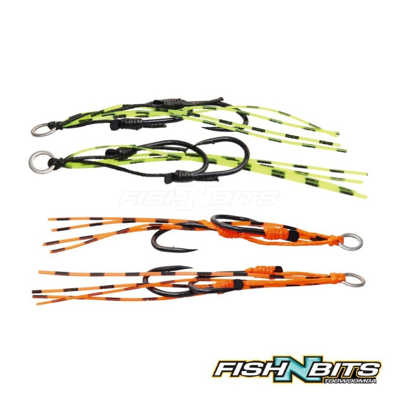 TT Lures – Assist hooks|Medium|Large|Orange|Chartreuse|Red