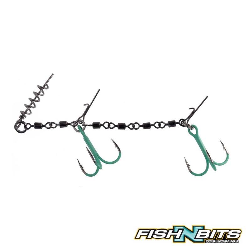 Mikado – Jaws Evo Stinger Rig Double Fluro
