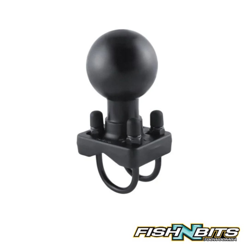 Ram – D-235U Dball Rail Mount 3/4 – 1 1/4