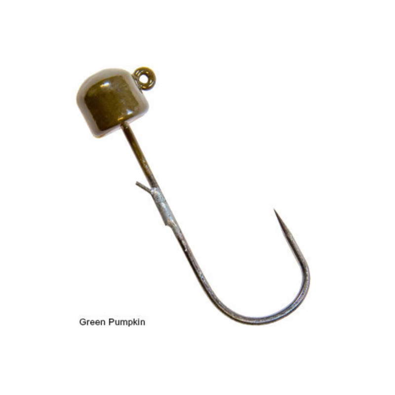Z Man Power Finesse Shroomz|Green Pumpkin|1/10 oz.|1/6 oz.