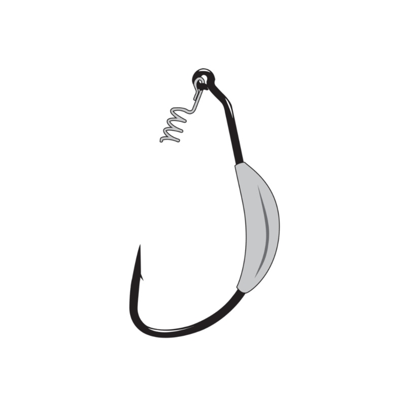 Gamakatsu Weighted Superline Spring Lock Hooks