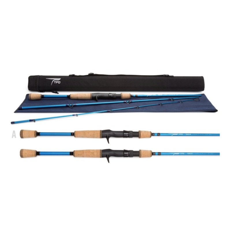 TFO Traveler Spinning Rods|TAC TRS 702-3 | 7′ Light|TAC TRS 703-3 | 7′ Medium Light|TAC TRS 704-3 | 7′ Medium|TAC TRS 705-3 | 7′ Medium Heavy|TAC TRS 706-3 | 7′ Heavy