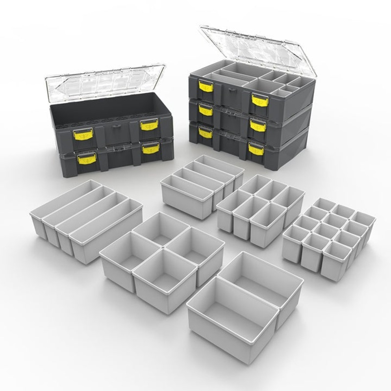 Buzbe Starter Kit – Colony 28D (Deep) Modular Tackle Box