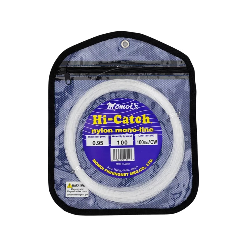Momoi – Hi-Catch Monofilament Leader Material – Clear White