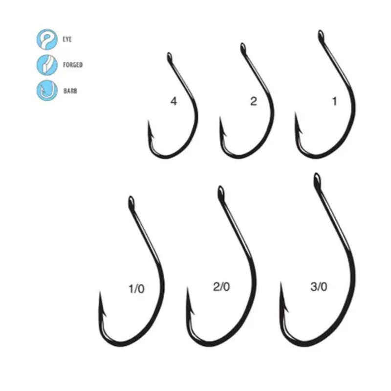 Gamakatsu Split Shot Drop Shot Hooks (6 Pk)