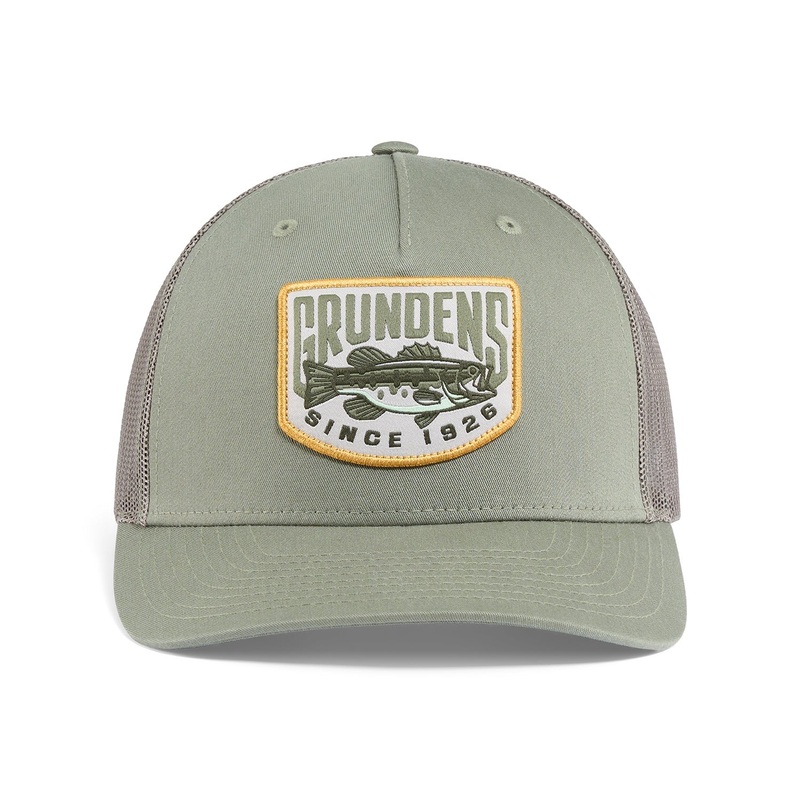 Grundens Bass Patch Trucker Loden