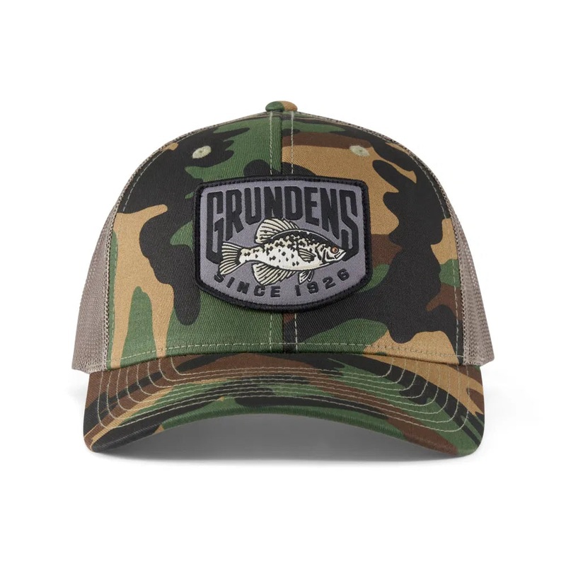 Grundens Crappie Patch Trucker Camo