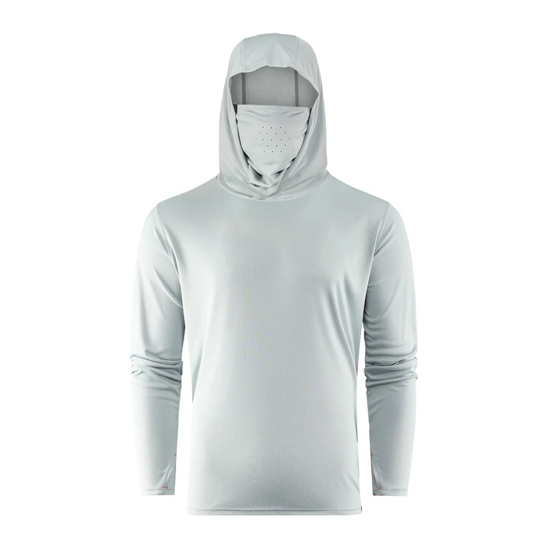 Grundens Tough Sun Masked Hoodie Iceburg