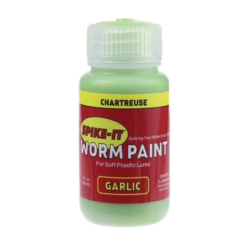 Spike It Worm Paint|Garlic Chartreuse