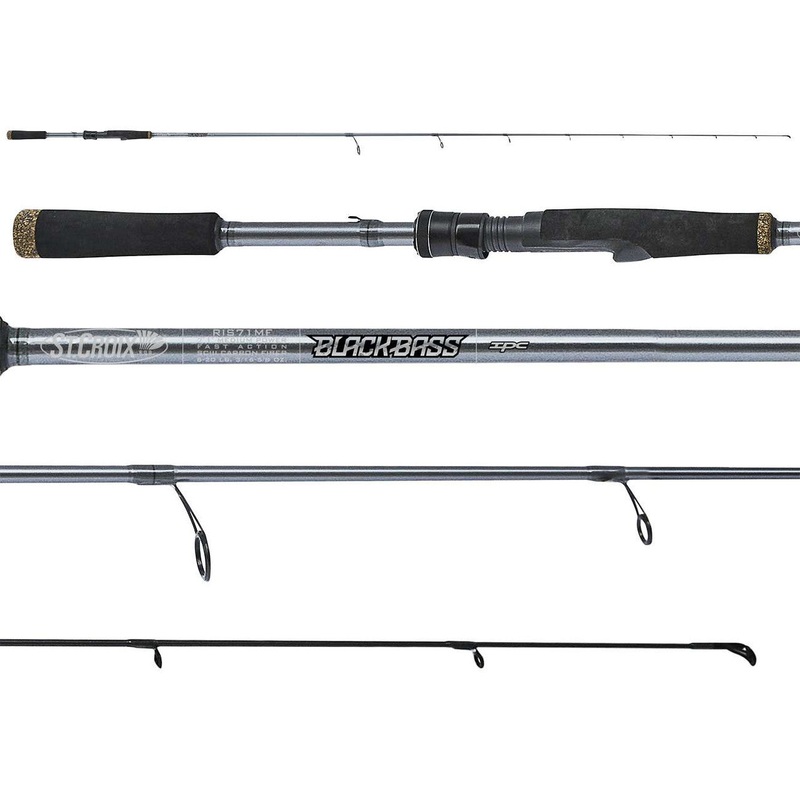 St. Croix 7’3 Black Bass Spinning Rod RIS73MXF