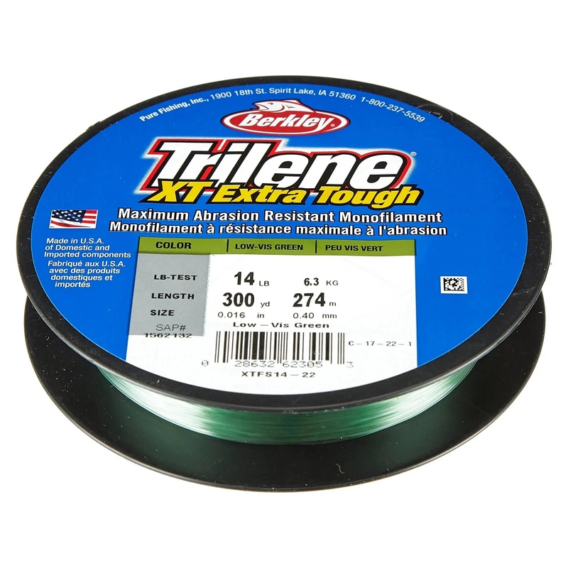 Berkley Trilene XT Filler Spools Lo-Vis Green