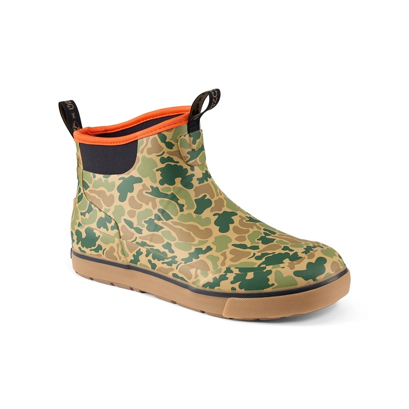 Grundens Deck-Boss Ankle Boots High Fives Camo