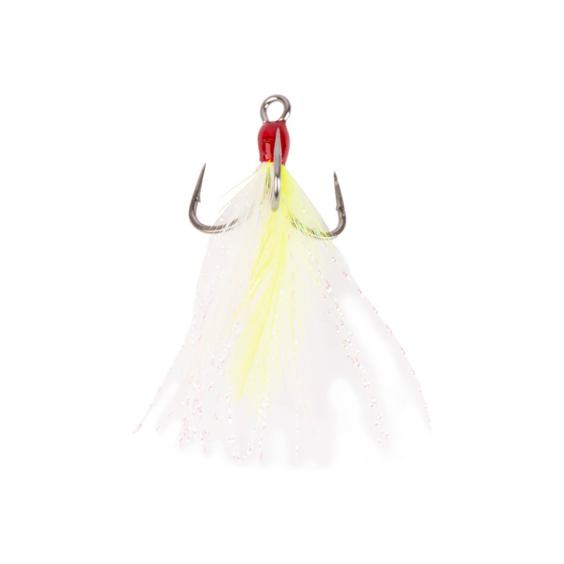 Mustad In-Line Triple Grip Feathered Hook