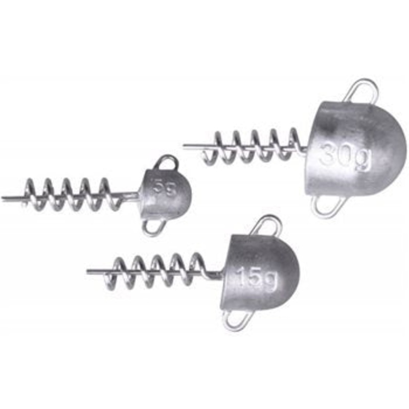 Savage Gear Corkscrew Heads|10g|5g|30g