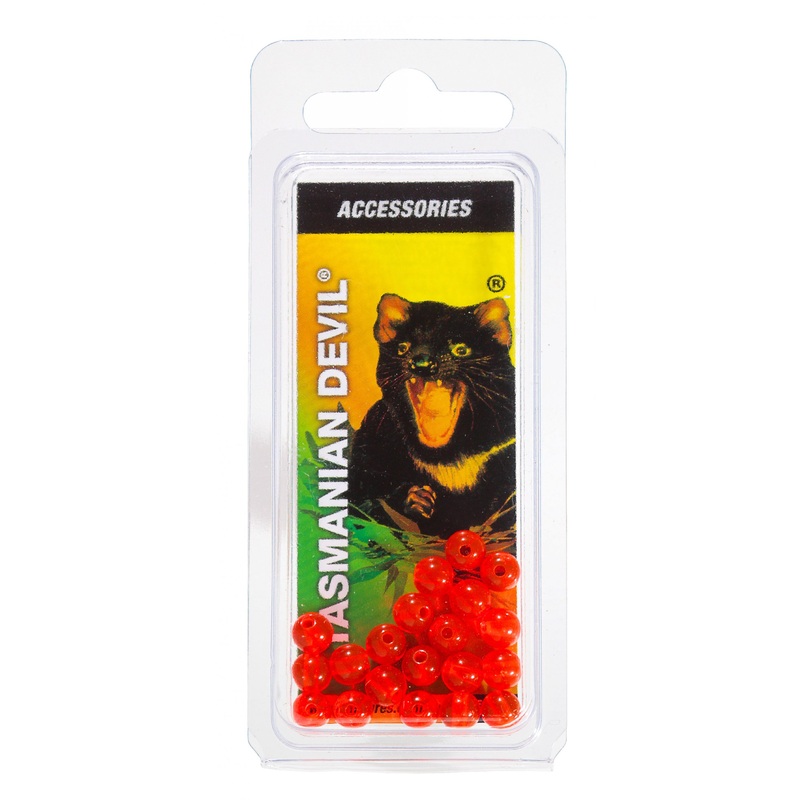 Wigston’s Tasmanian Devils Red Beads UV 6mm