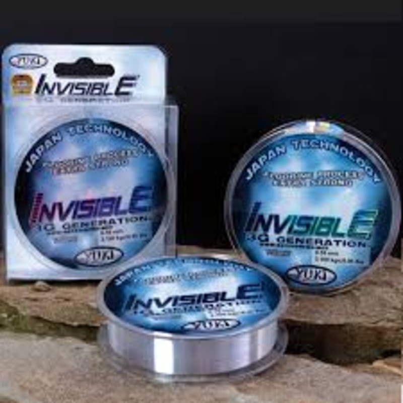 Yuki Invisible 3G Mono 50m|3.85lb 0.10mm|7.0lb 0.14mm|9.0lb 0.18mm|12.5lb 0.22mm