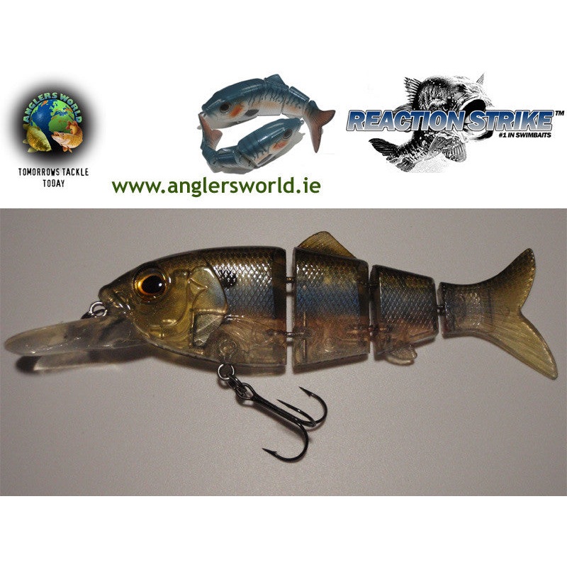 Reaction Strike Revo Shad Swimbait – Suspending – Ghost Minnow