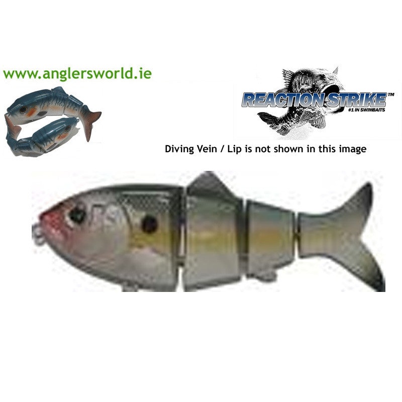 Reaction Strike Revo Shad Swimbait – Suspending – Ghost Natural Shad