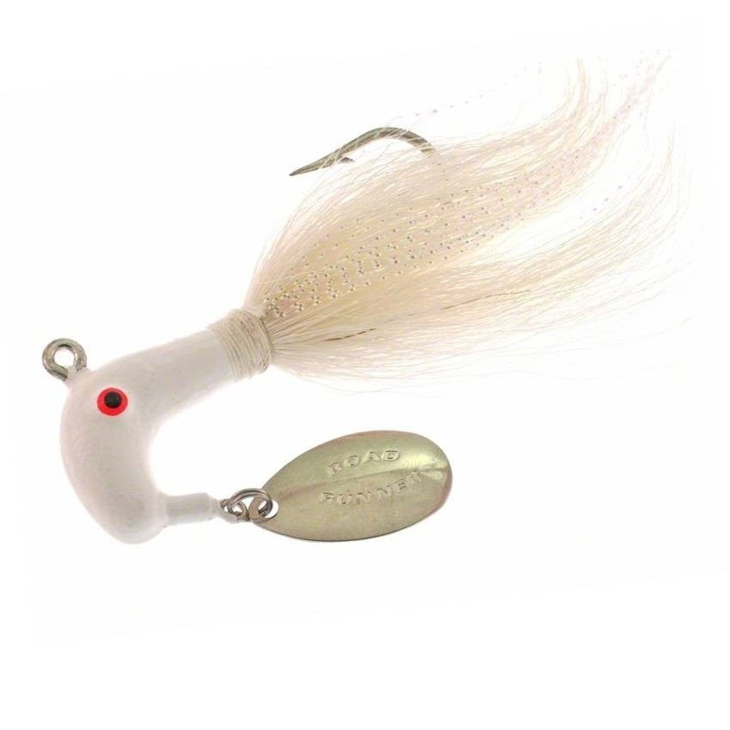 Road Runner Striper Bucktail|White|1/2 oz|1 oz