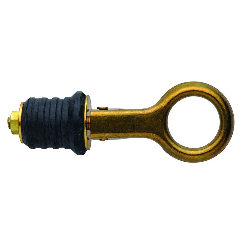 Eagle Claw Boat Drain Plug w/Snap Handle