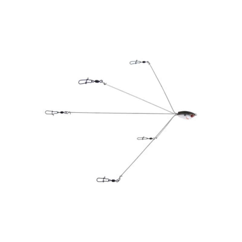 YUM YUMbrella Ultralight 5 Wire  No Rattle Rig