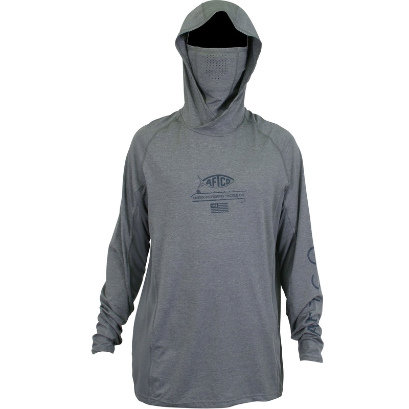 Aftco Barracuda GeoCool Hd|S| Heather Gray|M| Heather Gray|L| Heather Gray|XL| Heather Gray|2X| Heather Gray