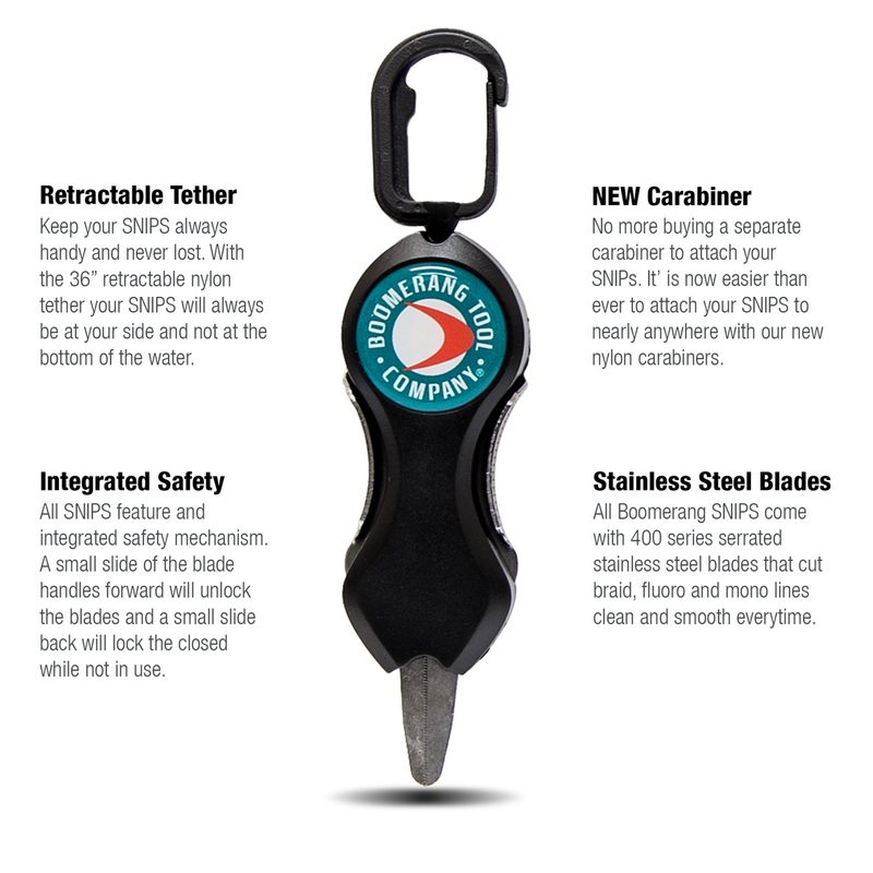 Boomerang Retractable Snip|LED|Long Blade