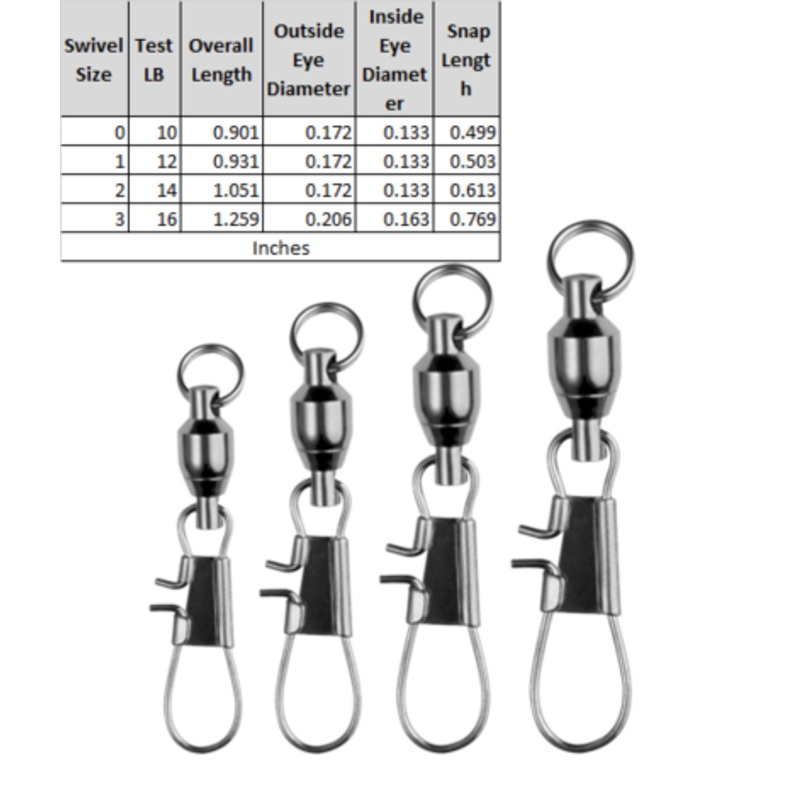 Spro Ball Bearing Swivel W/ Snap