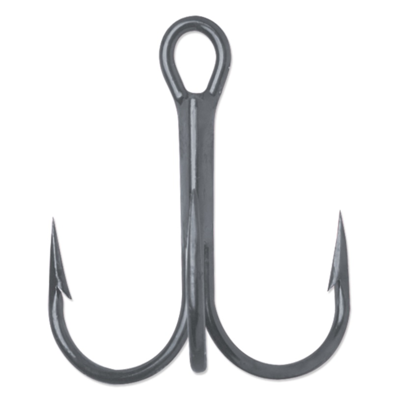 VMC Round Bend Treble|Black Nickel 12|Black Nickel 4|Black Nickel 2|Red 4|Red 2|Red 1