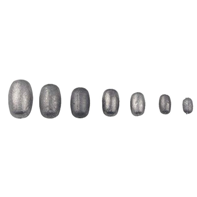Lead Egg Sinker weight|1/8oz|1/4oz|1/2|3/4oz|1oz|2oz|3oz|4oz|4oz with Swivel|5oz|6oz|8oz|10oz