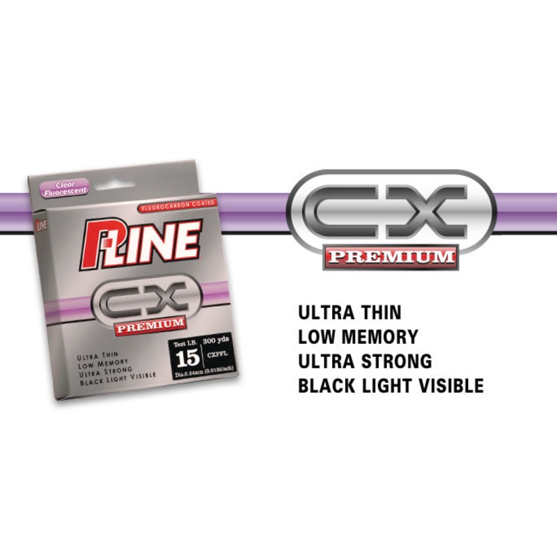 P-Line CX Premium Fl|4|6|8|10|12|15|20|Clear|His-Vis Florescent Green