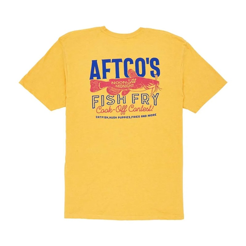Aftco Cook-Off Short Sleeve|Honey Heather|Small|Medium|Large|Extra Large|2XL