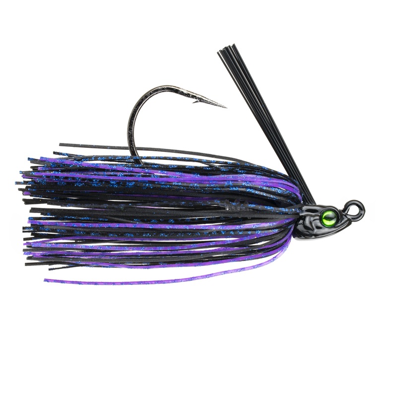 Divine Swim Jig – BlackLight|1/4oz.|3/8oz.|1/2oz.|3/4oz.