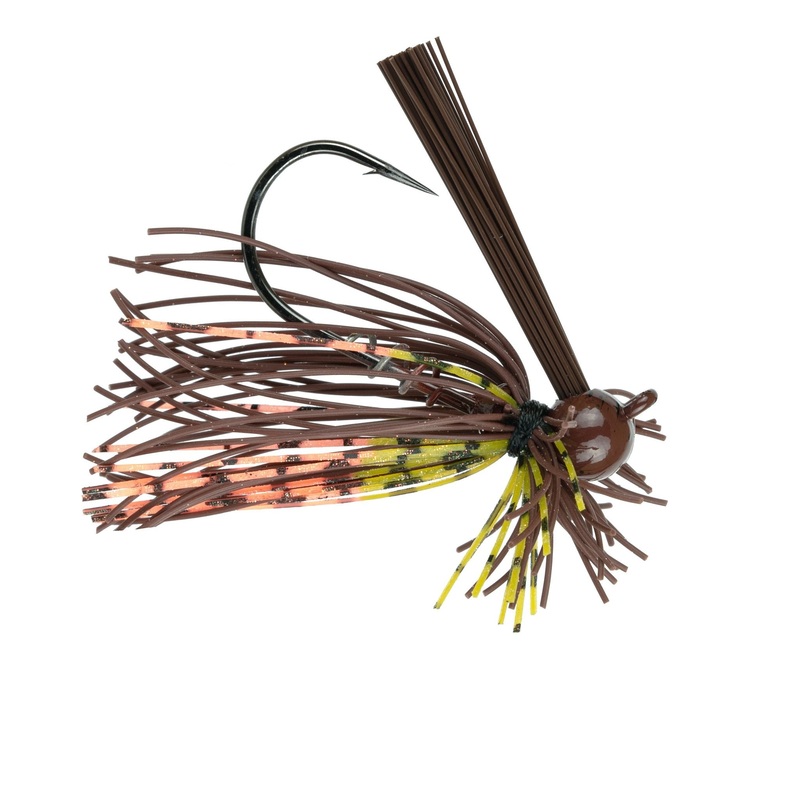 Divine BallHead Finesse Jig – Brown N Orange Craw
