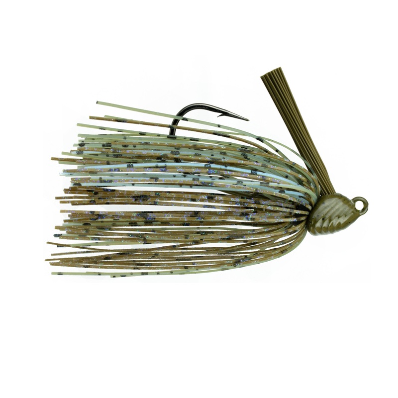 Divine Hybrid Jig – Green Pumpkin Blue Magic