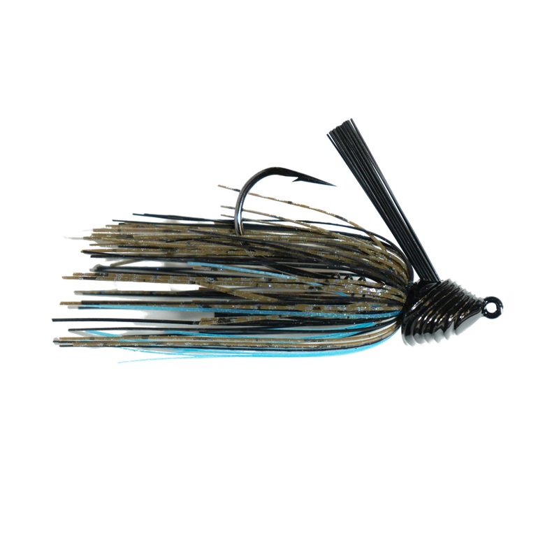 Divine Scrape Grass Jig – Dark Okeechobee Craw