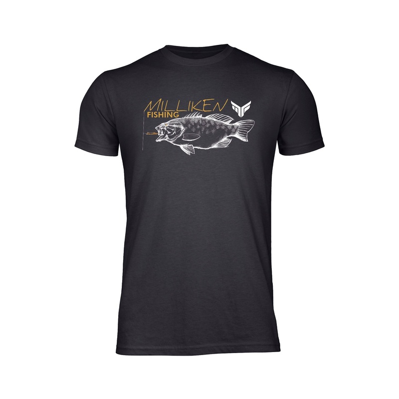 Milliken ‘Smallie Chase’ T-Shirt – Black