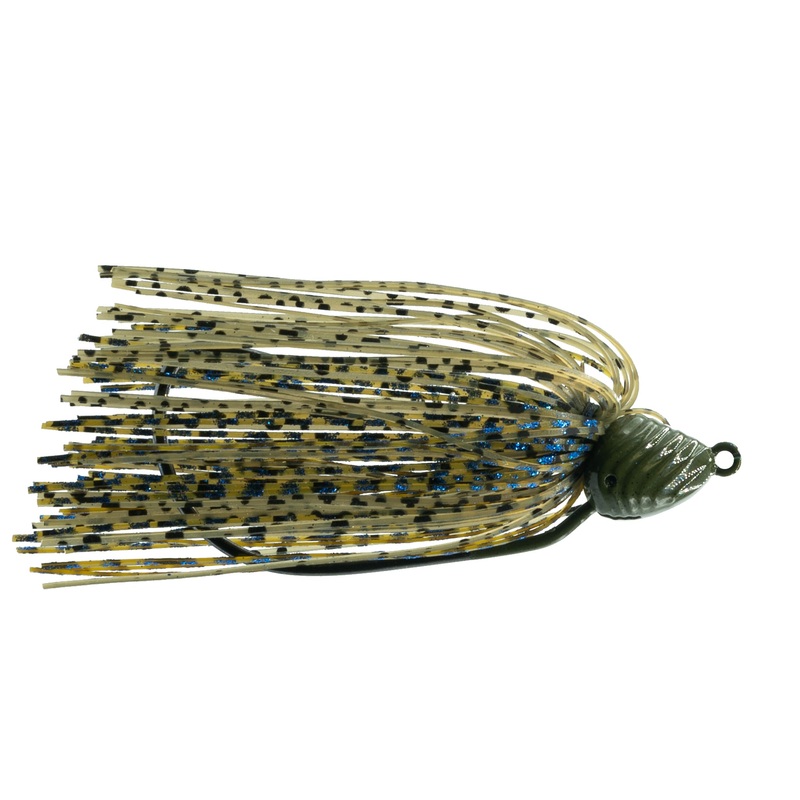 Axle Hybrid Jig – Green Pumpkin Blue Crush