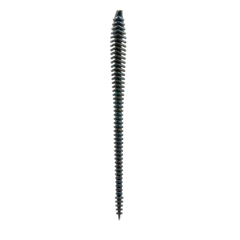 Boosa 6.5 Shakey Worm – Black N Blue