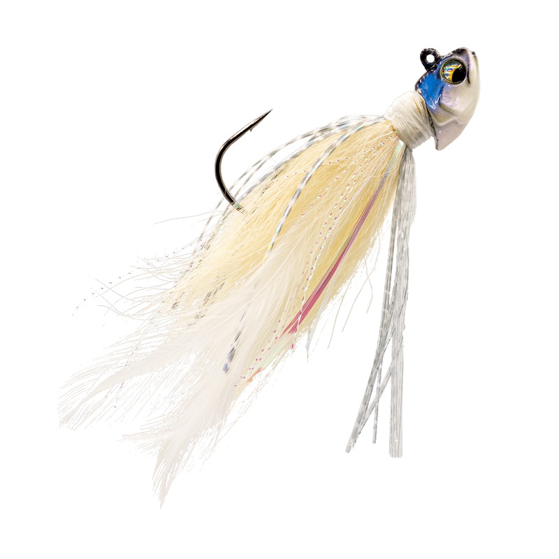 Flock Hair Jig – Shad Ice|5/16oz.|3/8oz.|5/8oz.|3/4oz.