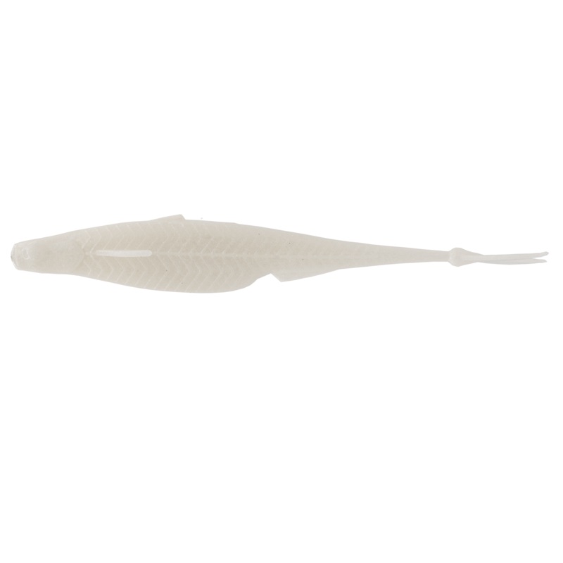 Flush 7.5 Heavy – Shad Pearl|7.5″ (5/pk)