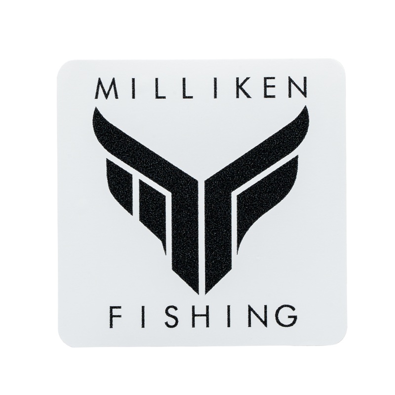 Milliken Fishing Decal|3″ x 3″